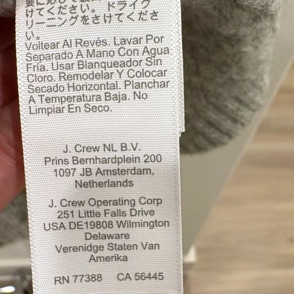 J.Crew Embellished Cardigan Lady Jacket Grey Rhinestones Medium NWT - Picture 11 of 14